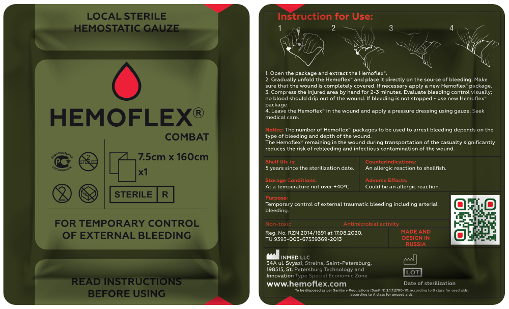 Hemoflex package
